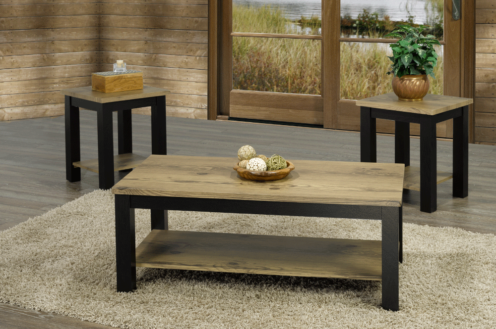 Union Rustic Zanna 3 Piece Coffee Table Set