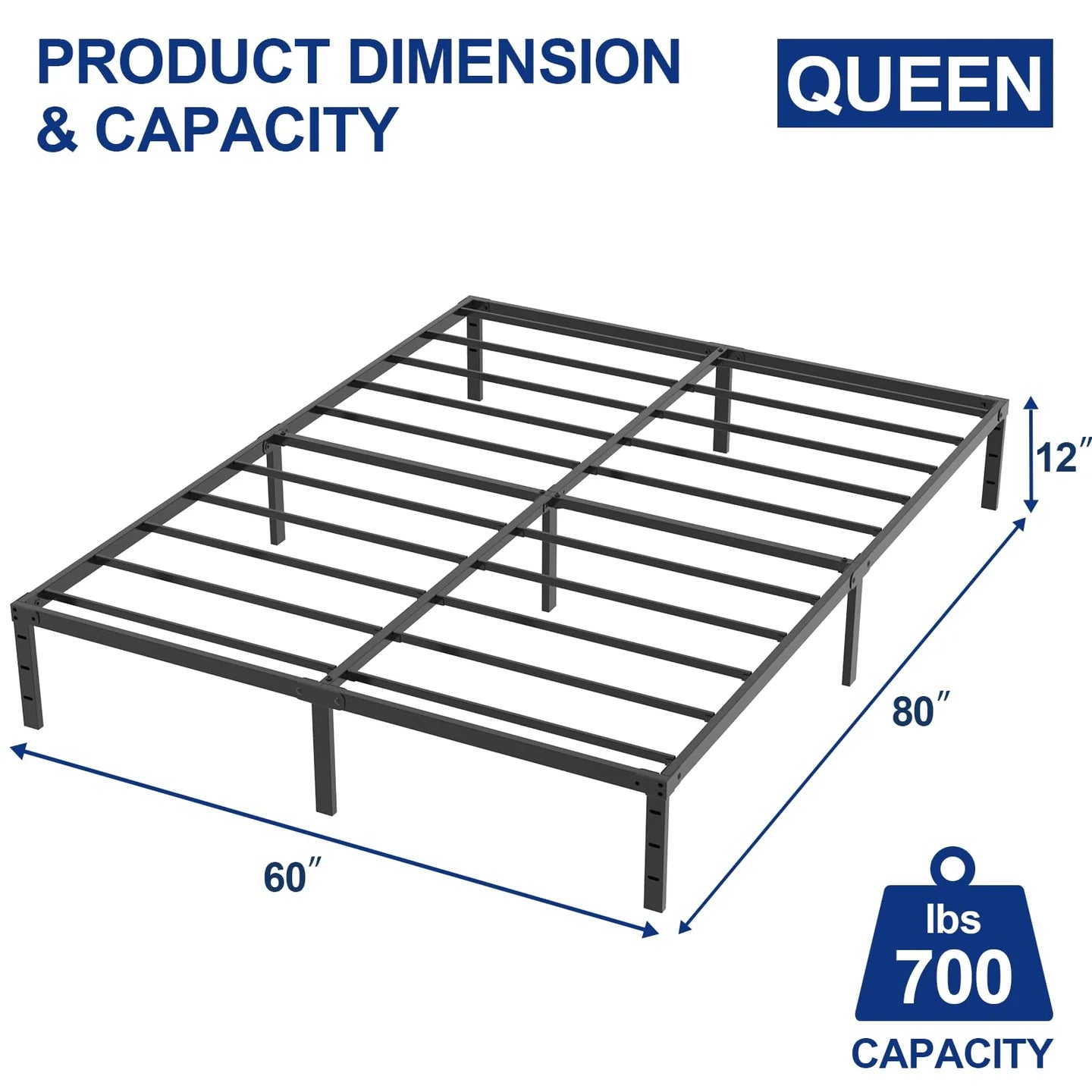Metal Platform Bed Frame