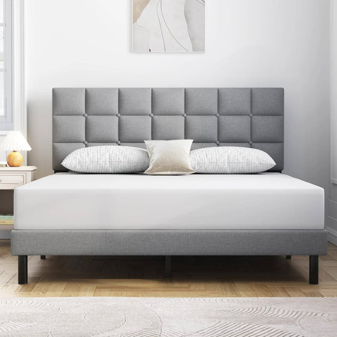 Modern Upholstered Platform Bed