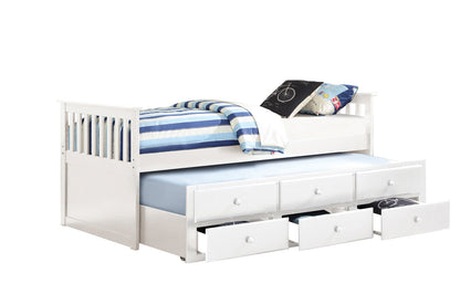 Captain Trundle Bed with Drawers