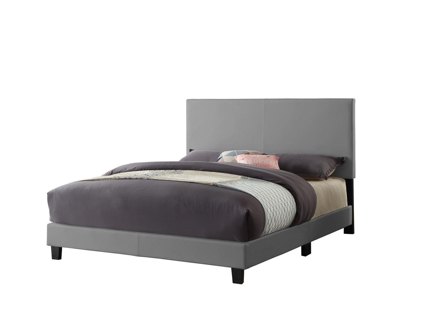Classic Leather Bed Frame