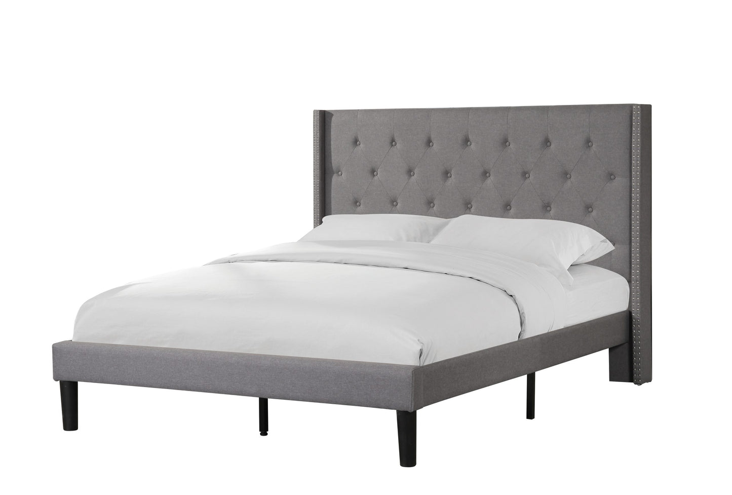 Gunner Upholstered Platform Bed Frame
