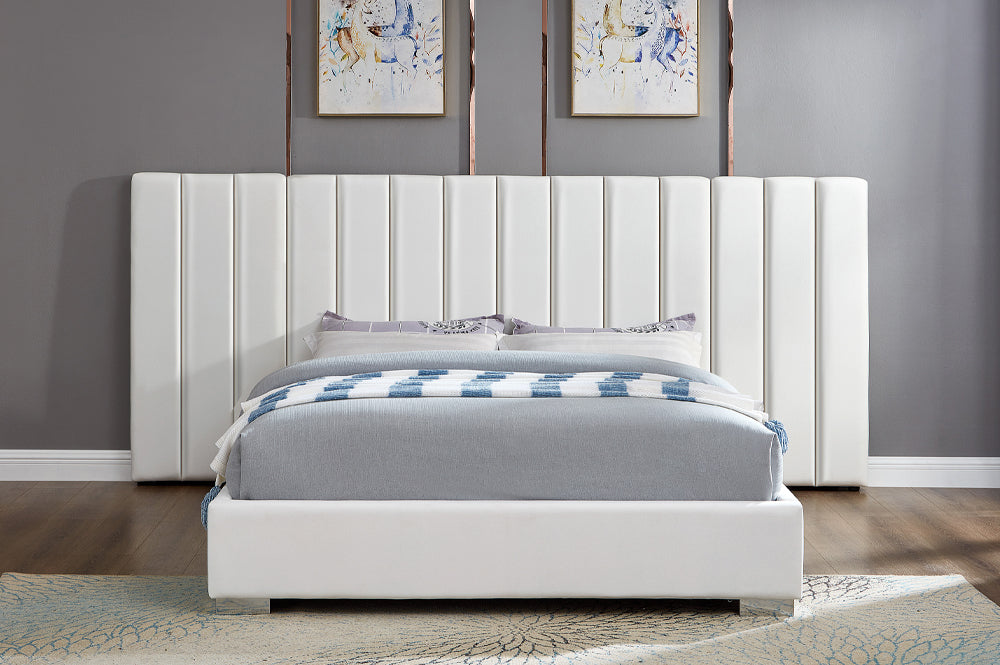 Valentina Velvet Platform Bed