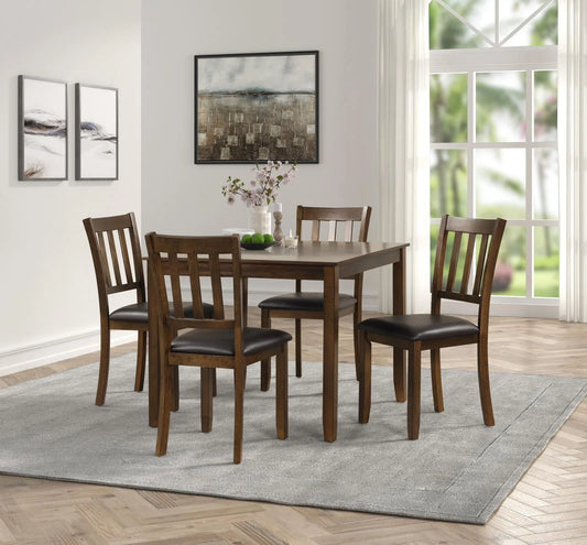 Solid Wood Dining Set 5pc