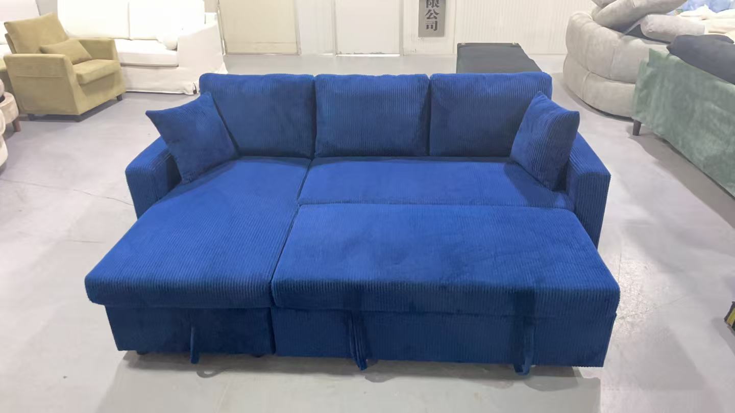 Elio Pull-Out Sectional Sofa Bed