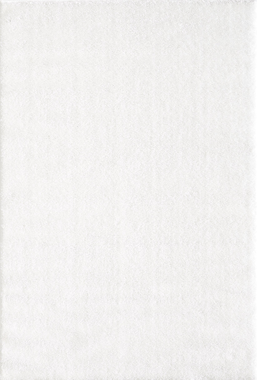 GLAM SHAGGY 01800A WHITE