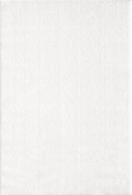 GLAM SHAGGY 01800A WHITE