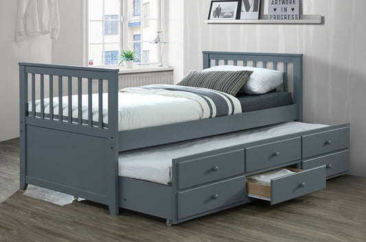 Trundle Bed with Drawers