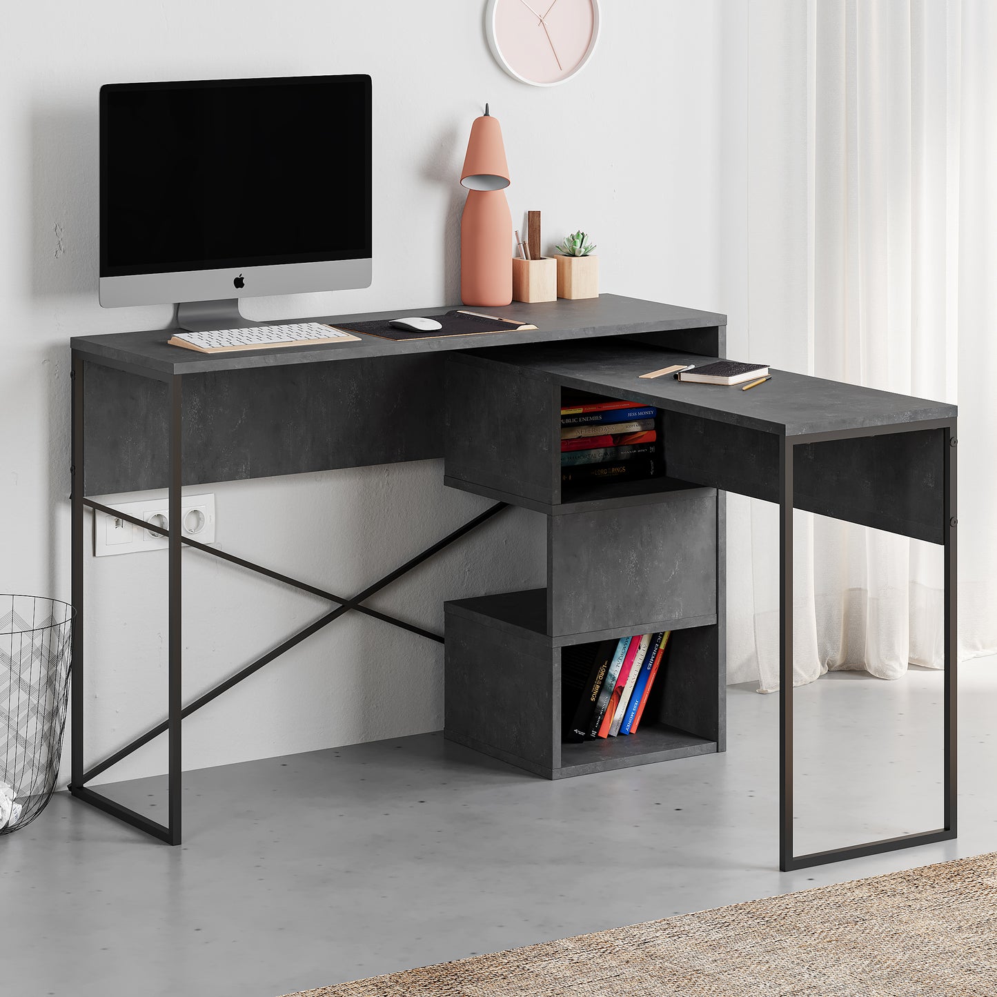 Marlow L-Shape Desk