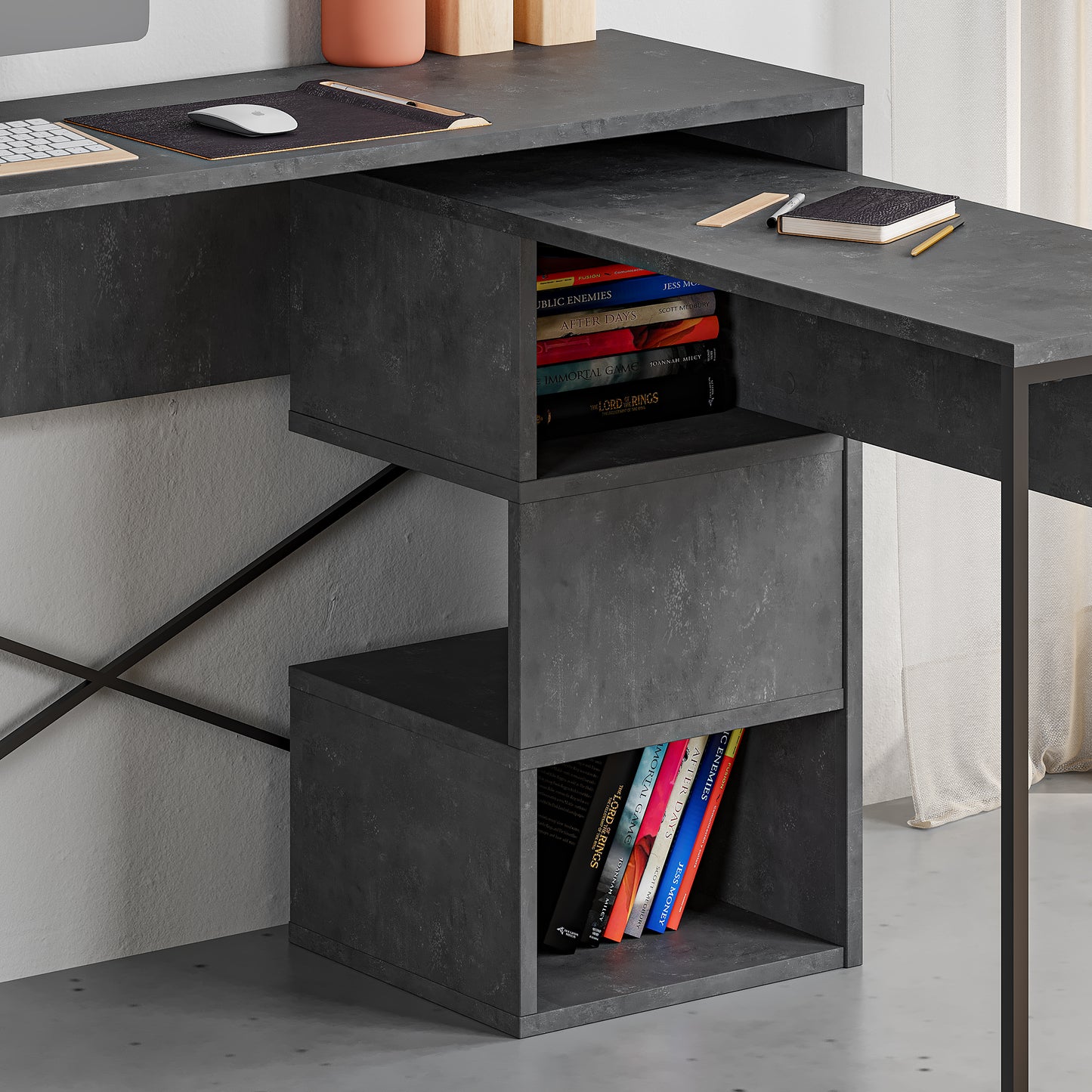 Marlow L-Shape Desk