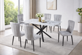 Luna Ceramic Dining Set – 7 Piece