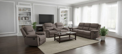 Sorrento Chenille Reclining Sofa Set