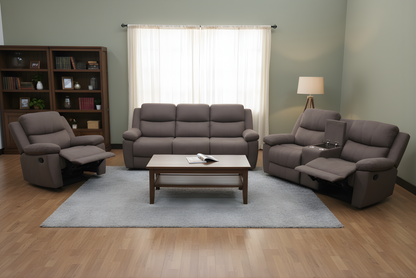 Sorrento Chenille Reclining Sofa Set