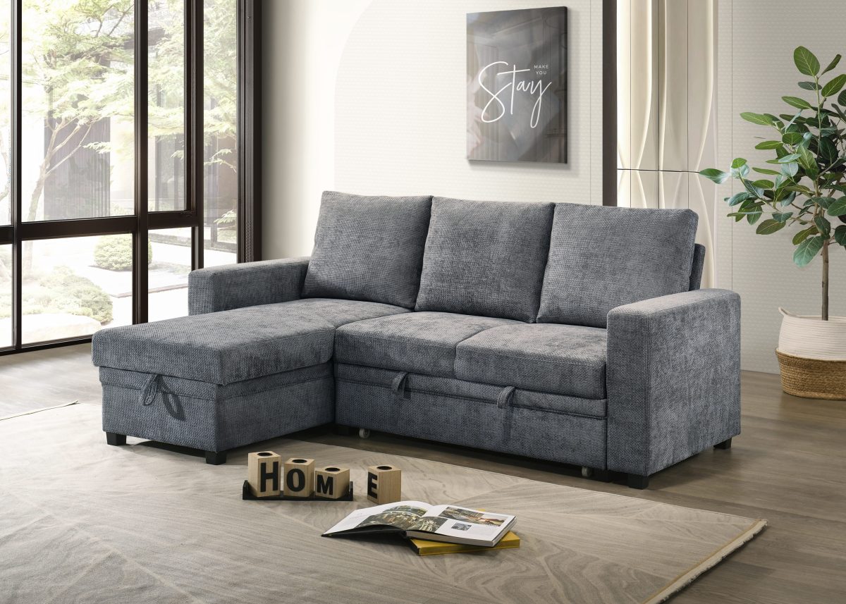 Verona Pull-Out Sectional Sofa Bed