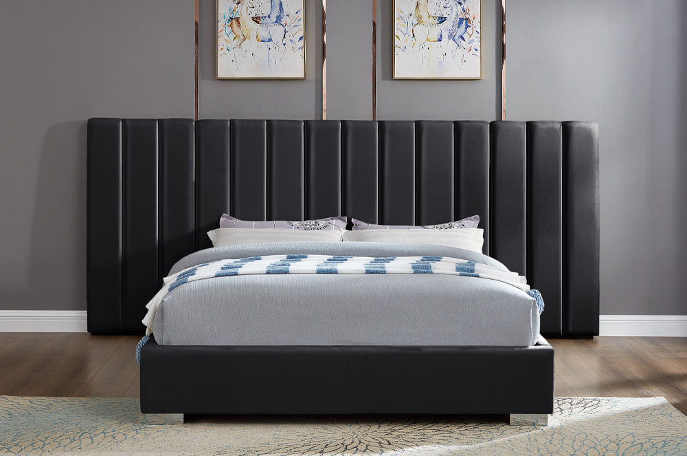 Valentina Velvet Platform Bed