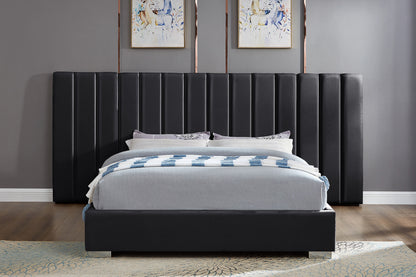 Valentina Velvet Platform Bed