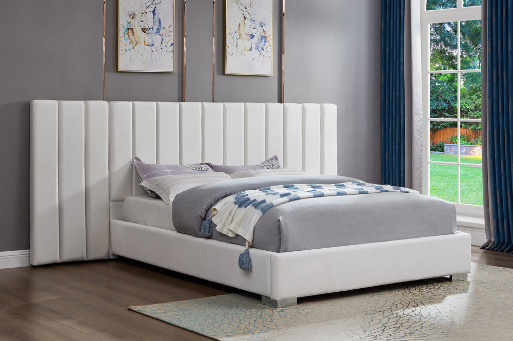 Valentina Velvet Platform Bed