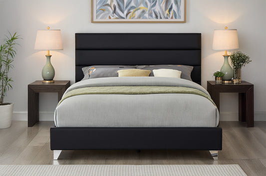 Gunner Upholstered Platform Bed Frame