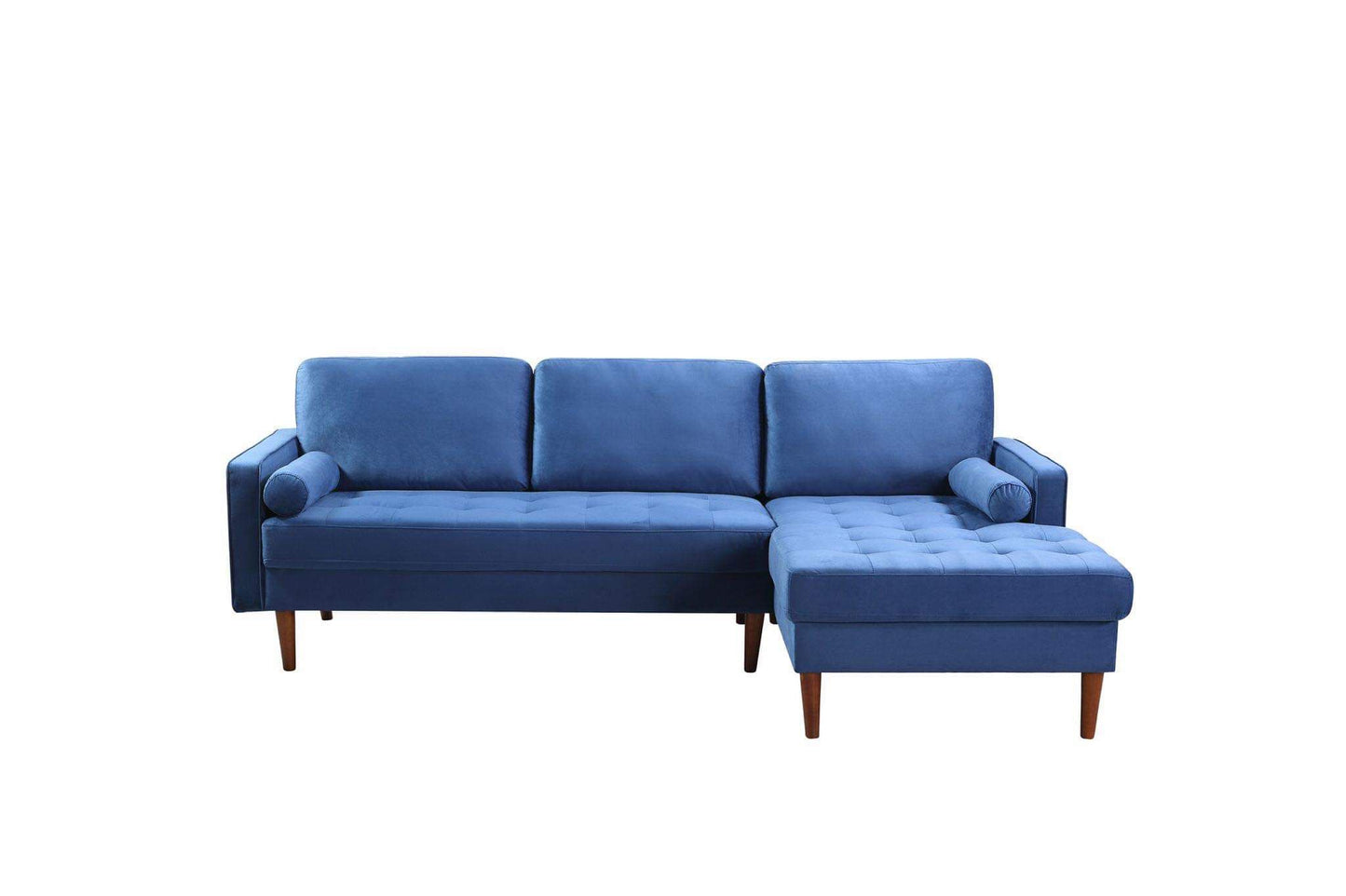 Debbie Velvet Sectional Sofa