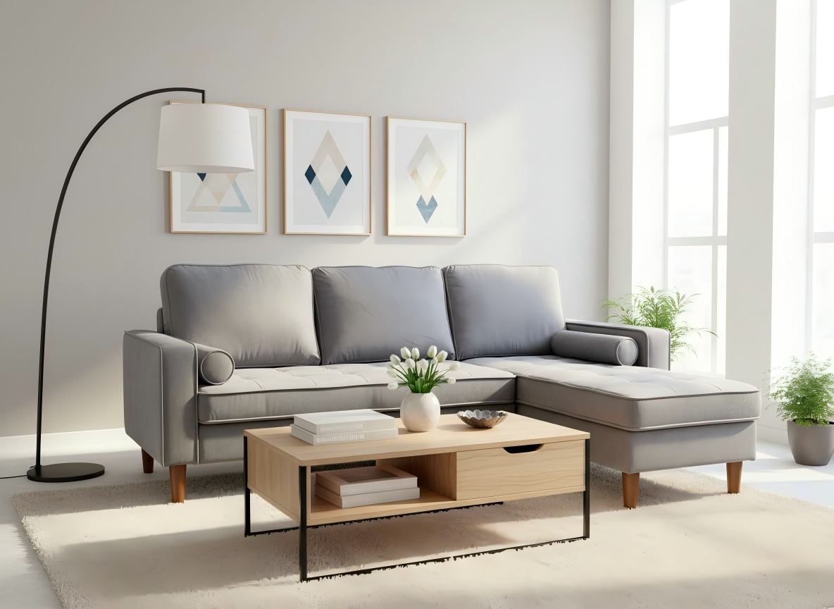 Azure Haven Reversible Sectional Sofa