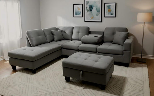 Bundy 3- Piece Sectional Sofa