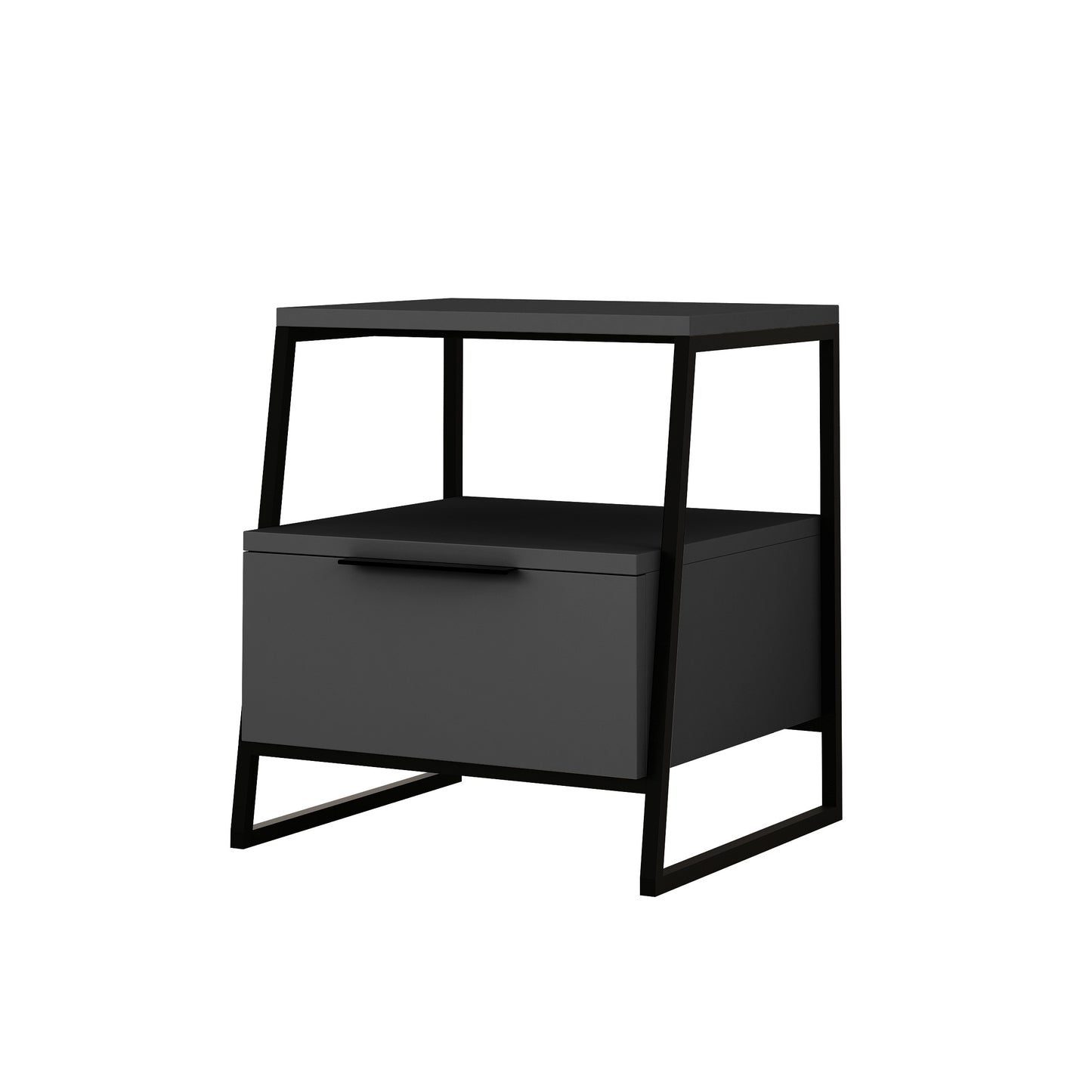 Modern 1-Drawer Nightstand